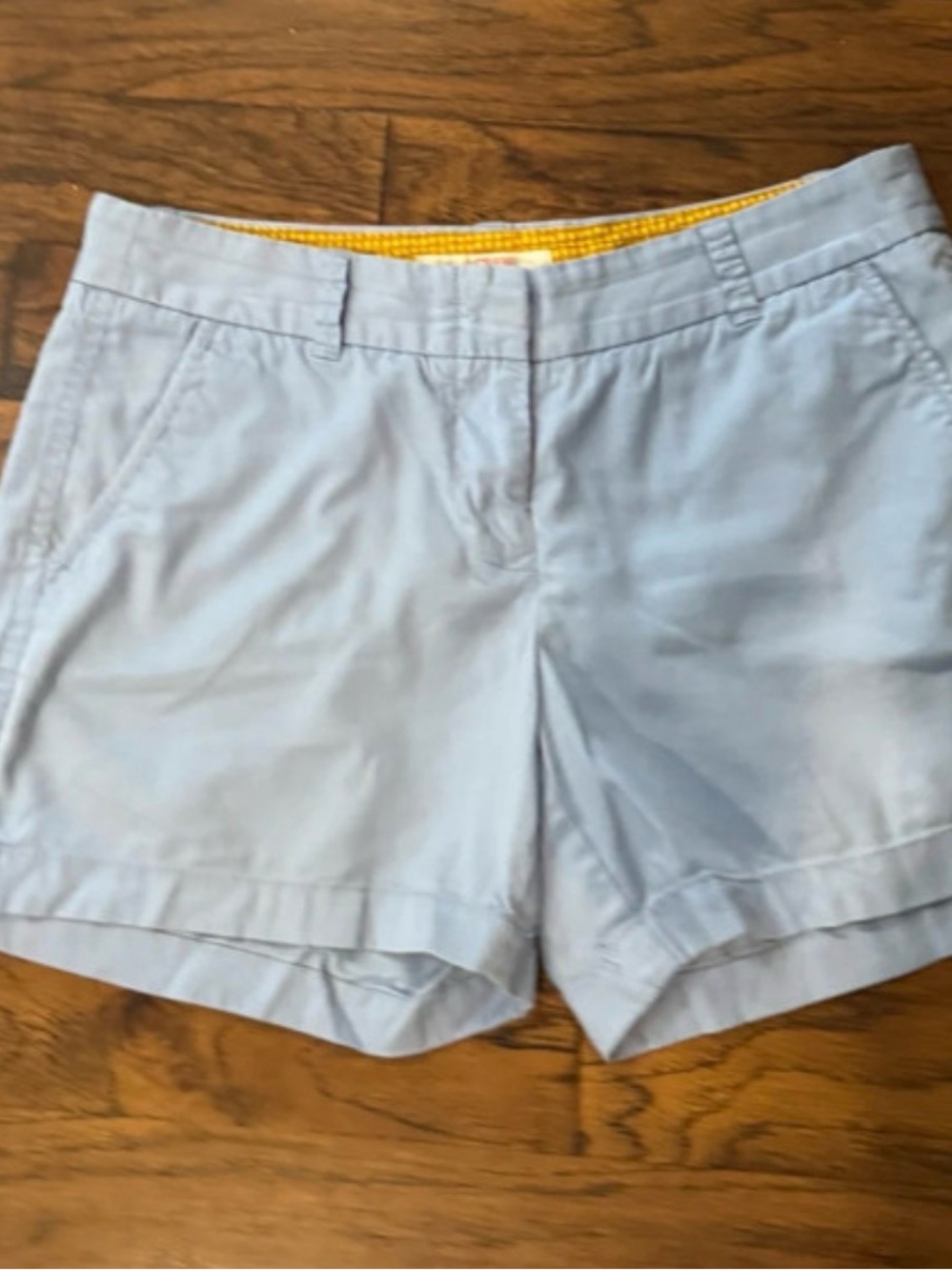 J. Crew Light Blue Women's Chino Shorts